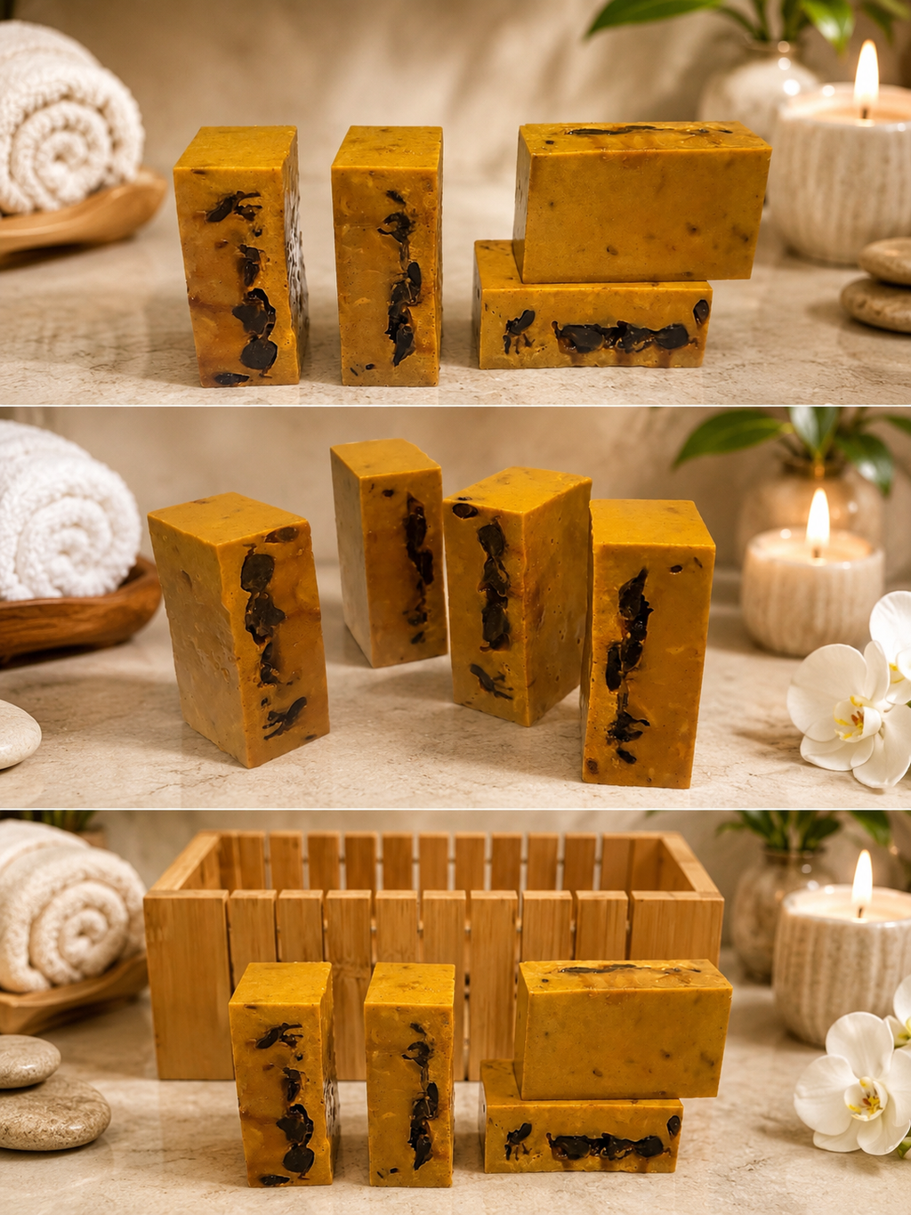 Turmeric Honey Black Soap